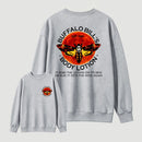 Horror Movie Print Unisex Halloween Retro Sweatshirt