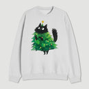 Christmas Tree Cat Japan Sweatshirt