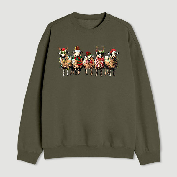 Christmas Sheep Sweatshirt