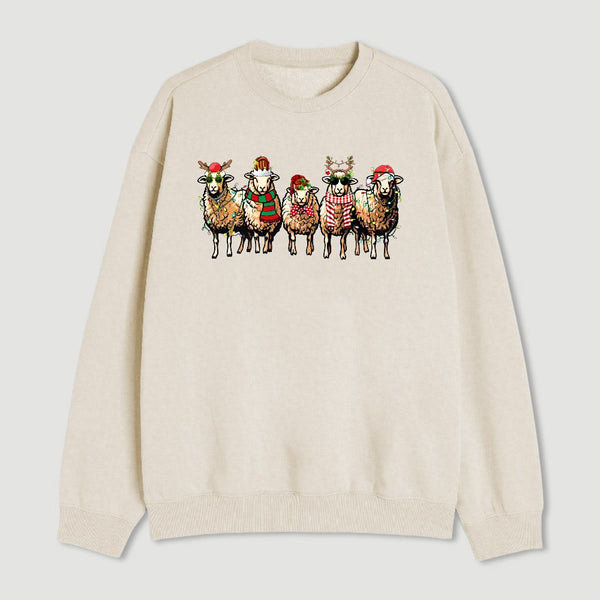 Christmas Sheep Sweatshirt