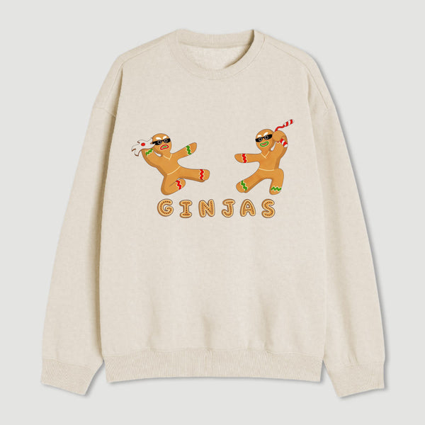 Gingerbread Ninja Sweatshirt