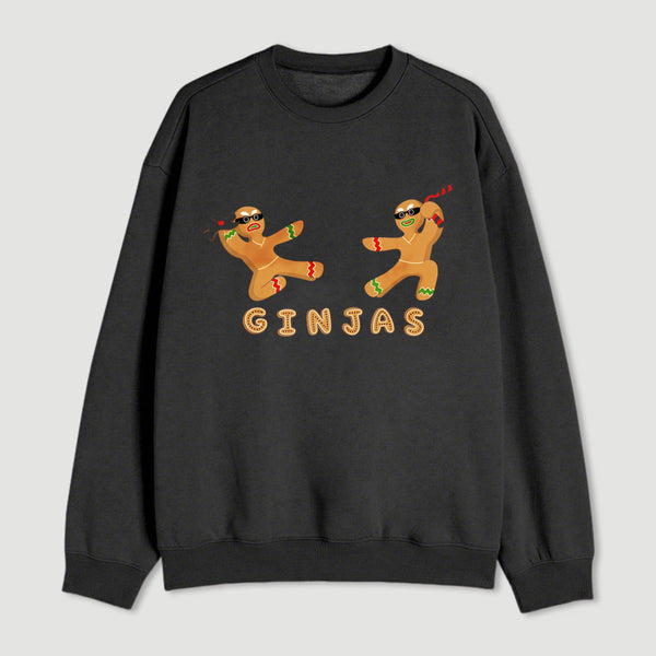 Gingerbread Ninja Sweatshirt