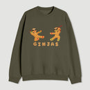 Gingerbread Ninja Sweatshirt