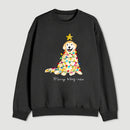 Christmas Tree Dog Sweatshirt