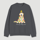 Christmas Tree Dog Sweatshirt