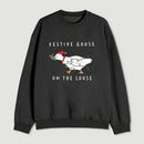 Stupid Goose Christmas Sweatshirt