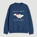 Stupid Goose Christmas Sweatshirt