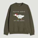Stupid Goose Christmas Sweatshirt
