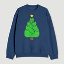 Christmas Tree Cat Japanese Sweatshirt