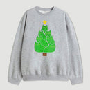 Christmas Tree Cat Japanese Sweatshirt
