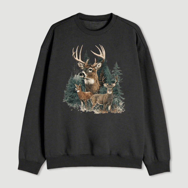 Vintage Deer Midwest Hunt Season Sweatshirt