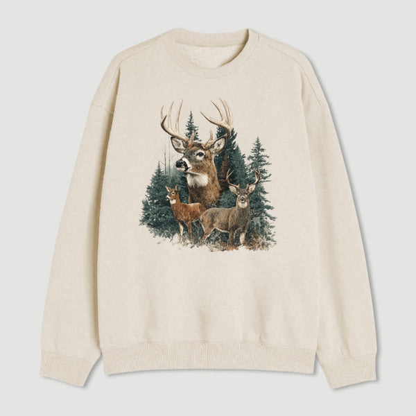Vintage Deer Midwest Hunt Season Sweatshirt