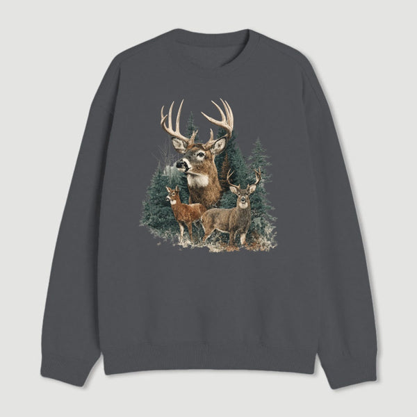 Vintage Deer Midwest Hunt Season Sweatshirt