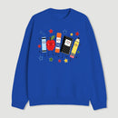 Back to School Apple Pencil Notebook Graphic Sweatshirt