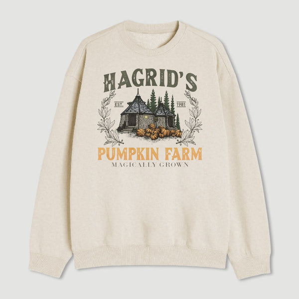 Hagrid's Pumpkin Patch Vintage Fall Halloween Sweatshirt