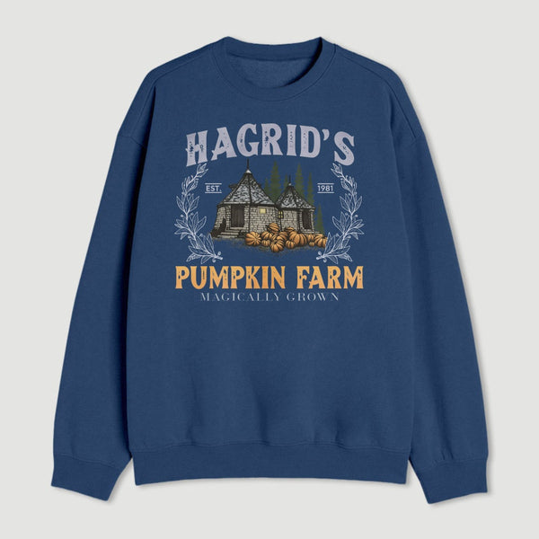 Hagrid's Pumpkin Patch Vintage Fall Halloween Sweatshirt