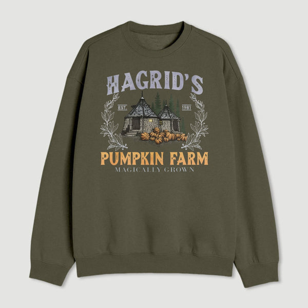 Hagrid's Pumpkin Patch Vintage Fall Halloween Sweatshirt