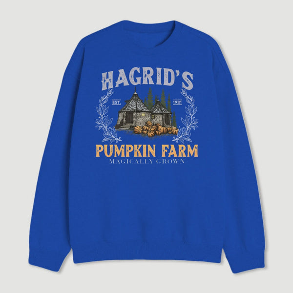 Hagrid's Pumpkin Patch Vintage Fall Halloween Sweatshirt
