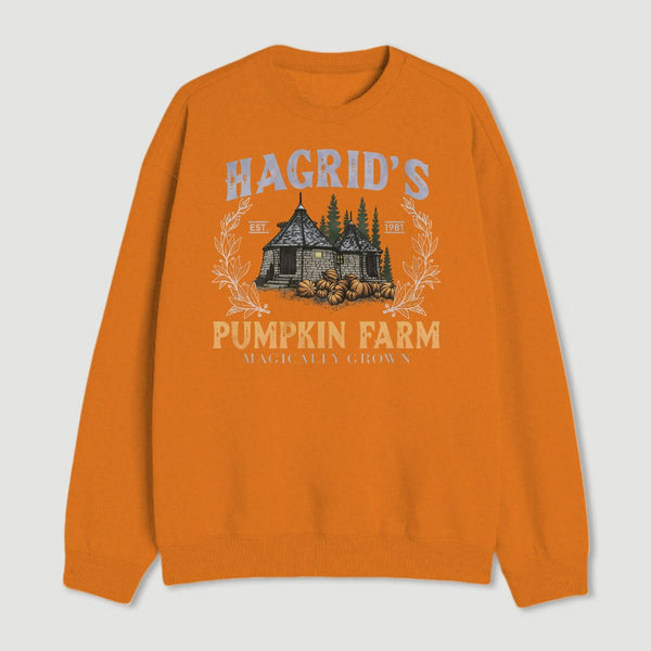 Hagrid's Pumpkin Patch Vintage Fall Halloween Sweatshirt