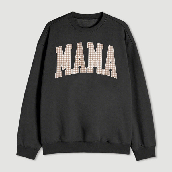 Vintage Gingham Mama Sweatshirt Mothers Day Gift