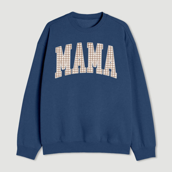 Vintage Gingham Mama Sweatshirt Mothers Day Gift