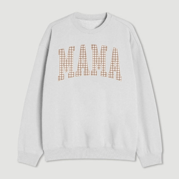 Vintage Gingham Mama Sweatshirt Mothers Day Gift