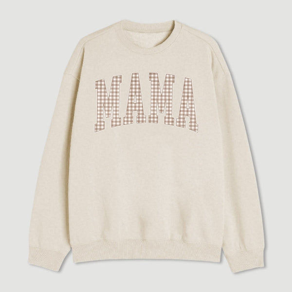 Vintage Gingham Mama Sweatshirt Mothers Day Gift