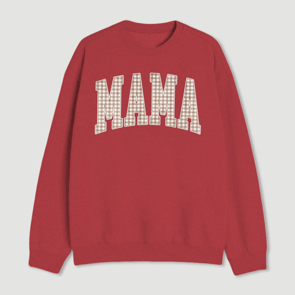 Vintage Gingham Mama Sweatshirt Mothers Day Gift