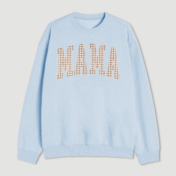 Vintage Gingham Mama Sweatshirt Mothers Day Gift