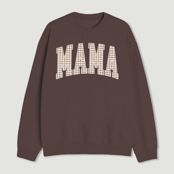 Vintage Gingham Mama Sweatshirt Mothers Day Gift