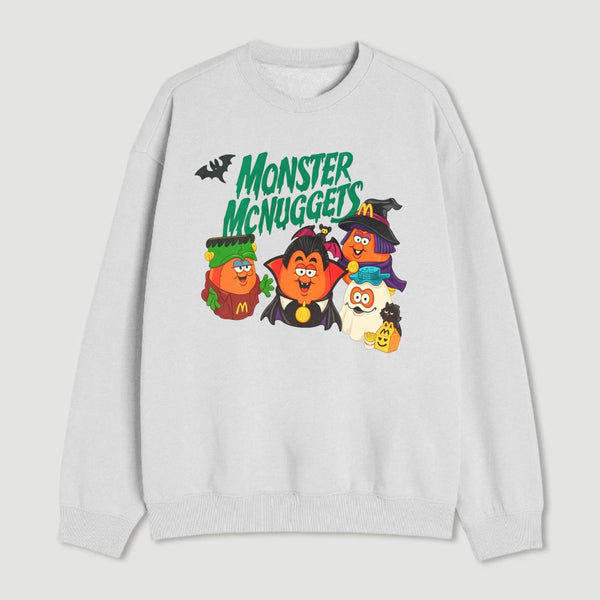 Vintage Halloween Nuggets 90s Monster Nuggets Sweatshirt