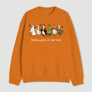 Spooky Goose on the Loose Funny Halloween Sweatshirt