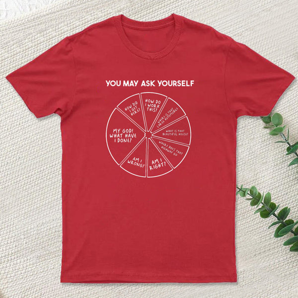 You May Ask Yourself Geek T-Shirt
