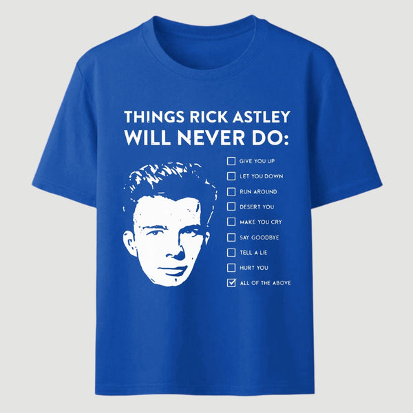 Classic Pop Commitment Checklist T-Shirt
