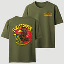 Bug Stomper Alien Front And Back Printed T-Shirt