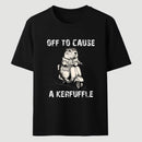 Retro Animal Scooter Mischief Graphic T-Shirt