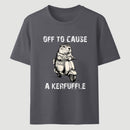 Retro Animal Scooter Mischief Graphic T-Shirt