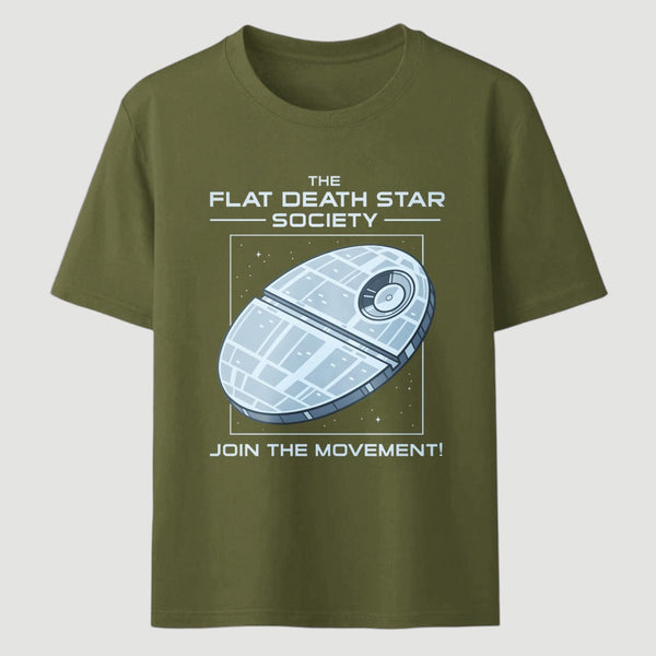 The Flat Death Star Society T-Shirt
