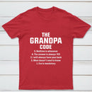 The Grandpa Code Fun Mandatory Yes Always Pure Cotton Short Sleeve T-Shirt
