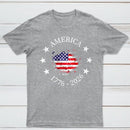 America 250Th Anniversary Patriotic Usa Flag Graphic T-Shirt