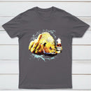 Dope Bluegill Shirt Fish Middle Finger Funny Fishing T-shirt