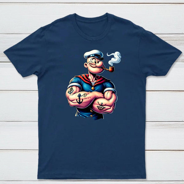 Bold Nautical Design with Pirate Ship Treasure T-Shirt
