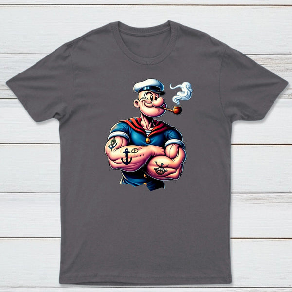 Bold Nautical Design with Pirate Ship Treasure T-Shirt