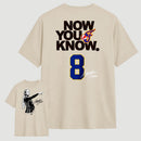 Sophie Cunningham Now You Know Double-Sided Basketball Graphic T-Shirt