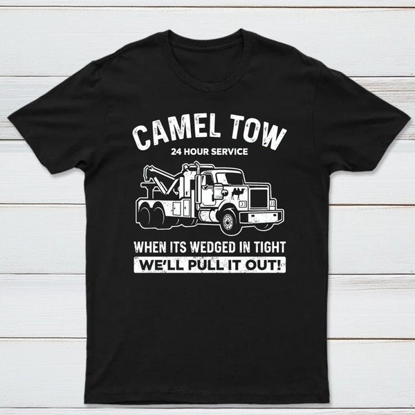 Camel Towing Print T-Shirt