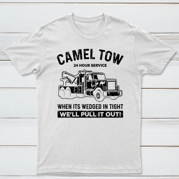 Camel Towing Print T-Shirt