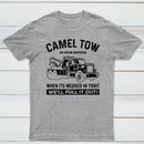 Camel Towing Print T-Shirt