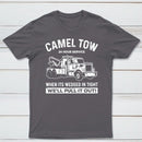 Camel Towing Print T-Shirt