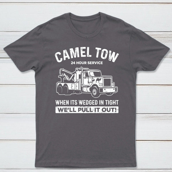 Camel Towing Print T-Shirt