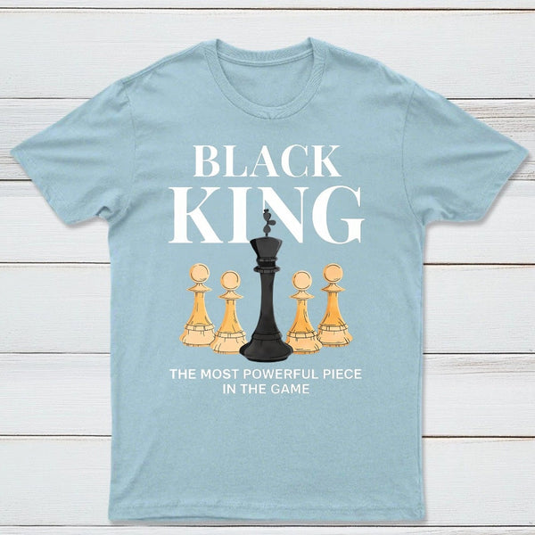 The Most Powerful Piece Chess King Print T-Shirt